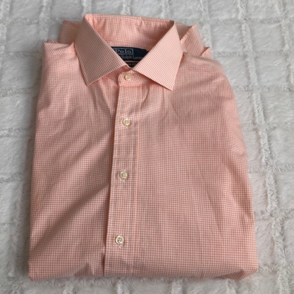 Like new Polo by Ralph Lauren 15.5 classic fit orange - Picture 8 of 9